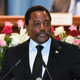 Democratic Republic of Congo's President Joseph Kabila addresses the nation at Palais du Peuple in Kinshasa, Democratic Republic of Congo April 5, 2017.